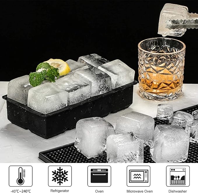 LessMo Ice Cube Tray with Lid