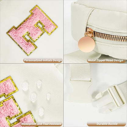 Party Favors for Kids 4-8, Mini Fanny Pack Cute Crossbody Bags for Girls - Cream