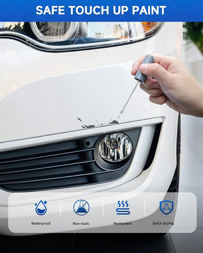 Bright Silver Metallic(3D/A3D) Touch Up Paint Compatible with Kia Exact Match Touch Up Paint Car Scratch Repair
