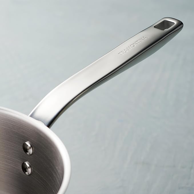 Tramontina Tempo Tri-Ply Base Stainless Steel 4-Quart Sauce Pan
