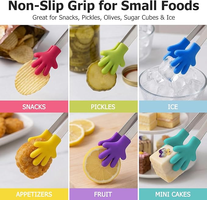 Shindel Mini Serving Tongs, Cute Kitchen Gadgets