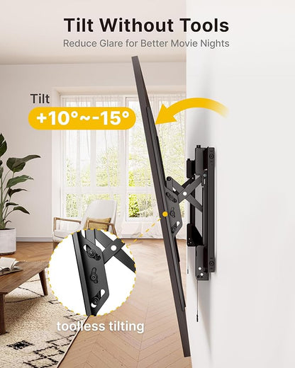 monTEK Heavy Duty Tilting TV Wall Mount