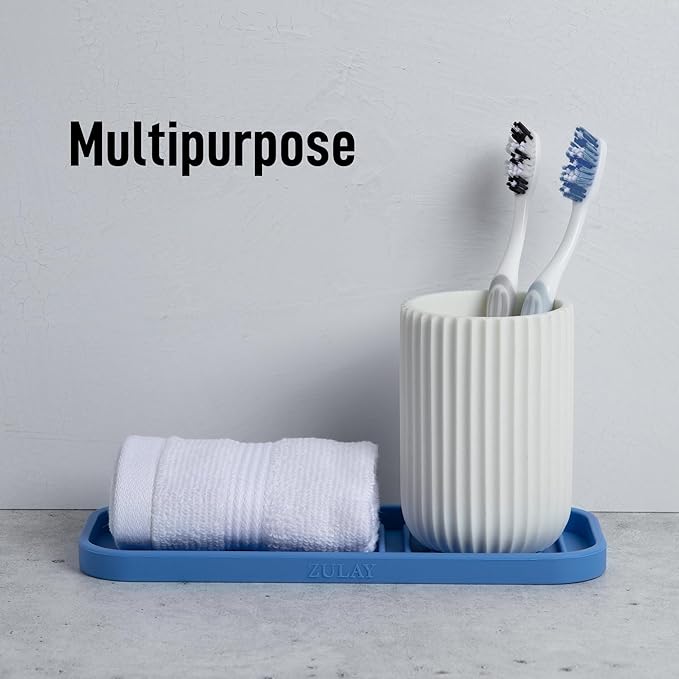Zulay Kitchen Silicone Sponge Holder