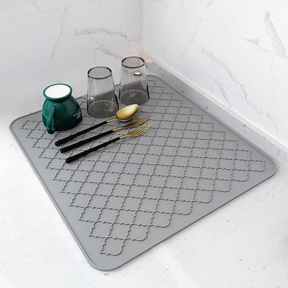 AMOAMI-Dish Drying Mats for Kitchen Counter-Silicone Dish Drying Mat-Kitchen