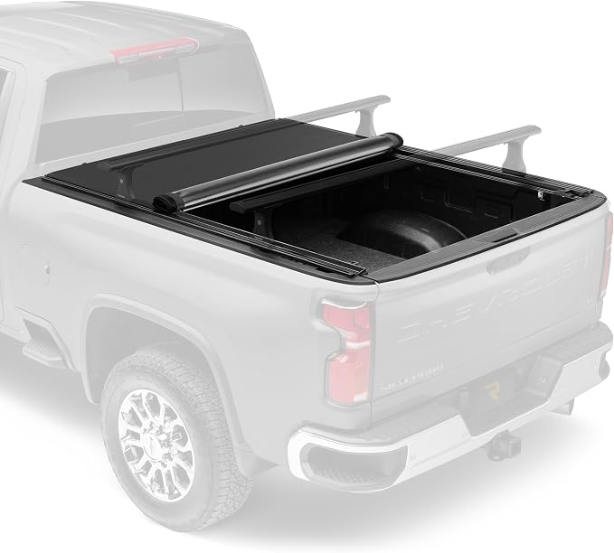 RealTruck TruXedo Pro X15 TS Soft Roll Up Truck Bed Tonneau Cover | 1271816 | Fits 2014-2018, 2019-2025 Chevy/GMC Silverado/Sierra 1500 (Limited/Legacy) 5' 9" Bed (70.8")