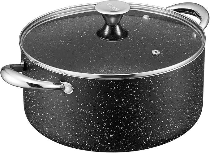 BEZIA 6 Quart Nonstick Stock Pot