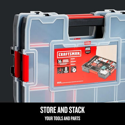 CRAFTSMAN Tool Organizer, Lid Includes Secure Latch