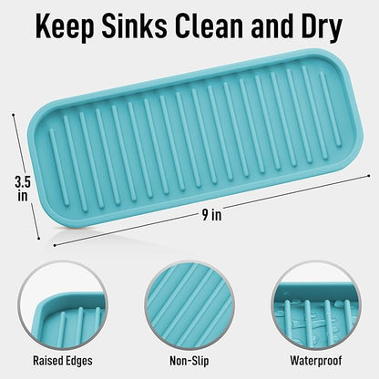Zulay Kitchen Silicone Sponge Holder