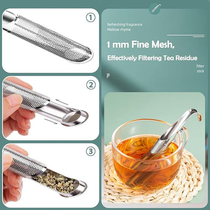 2 Pack Tea Infusers, Extra Fine Mesh Tea Strainer