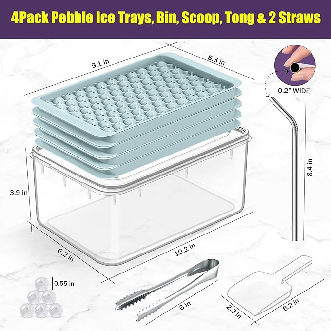 0.55in Mini Ice Cube Trays