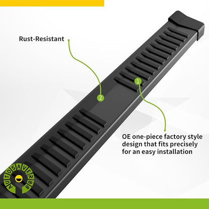 AUTOSAVER88 6 Inch Running Boards Compatible with 2024-2026 Tacoma Double Cab/Crew Cab, Step Pad Design, Stainless Steel Side Steps Nerf Bar