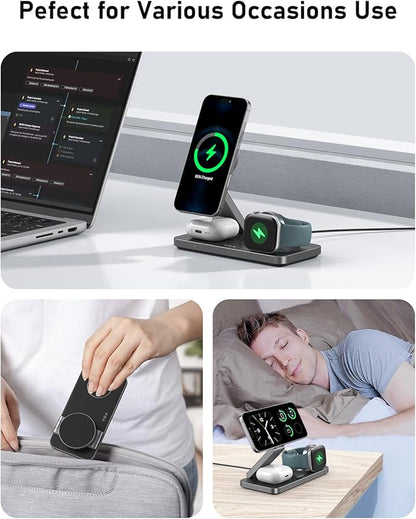 VBA 3 in 1 Wireless Charging Station
