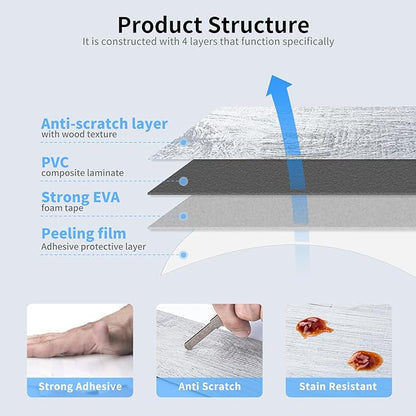 Art3d 102-Piece Peel and Stick Tile Backsplash
