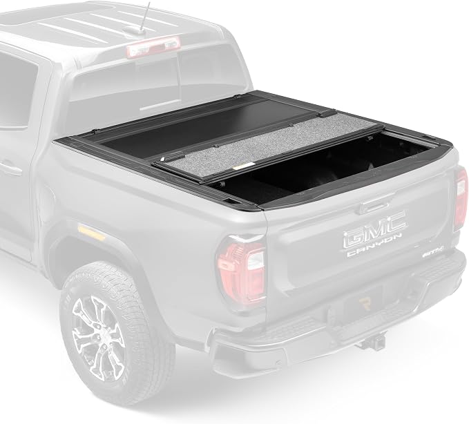 RealTruck Undercover Ultra Flex Hard Folding Truck Bed Tonneau Cover | UX22002 | Fits 2004-2014 Ford F-150 5' 6" Bed (66")
