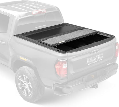 RealTruck Undercover Ultra Flex Hard Folding Truck Bed Tonneau Cover | UX22002 | Fits 2004-2014 Ford F-150 5' 6" Bed (66")