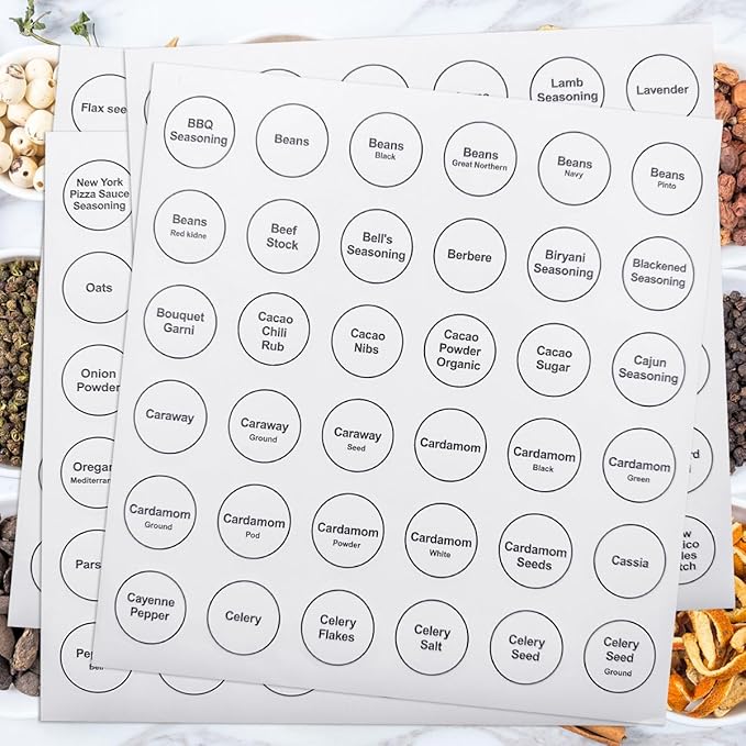 Spice Labels