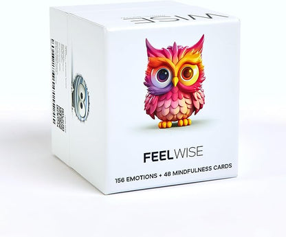 Emotional Intelligence Card Deck – Master Your Emotions with 156 Emotion Cards and 37 Micro-Mindfulness Technique Cards to Enhance Resilience and Thrive