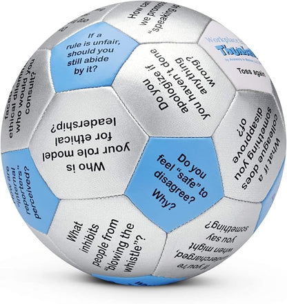 Trainers Warehouse 6" Thumball Collection, 32 Prompts for Conversation, Team Building, Relationship and Training