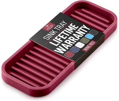 Zulay Kitchen Silicone Sponge Holder