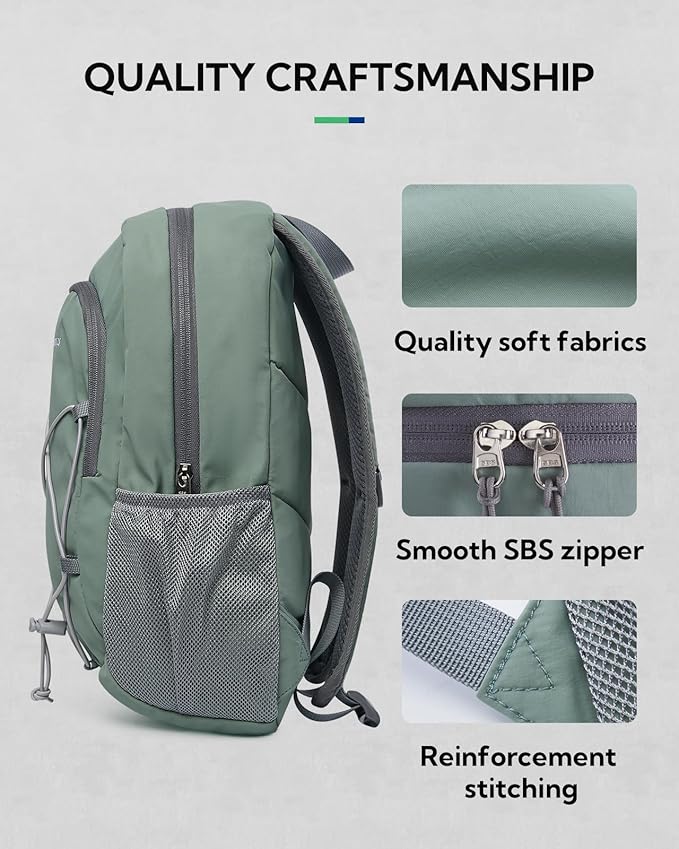 WATERFLY 12L Small Hiking Backpack: Day Pack Lightweight Travel Bag Camping Fitness Cycling Outdoor Sports Daypack For Women Men