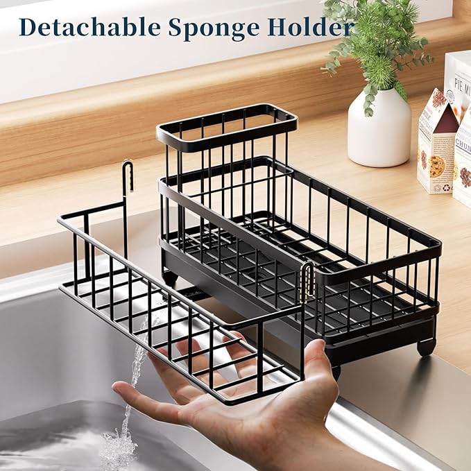 Consumest Sponge Holder for Kitchen Sink