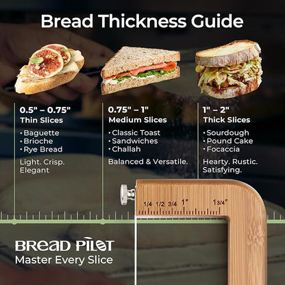 keechee Sourdough Bread Knife – Extra Large Bread Slicer