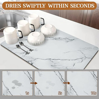 Dish Drying Mats for Kitchen Counter