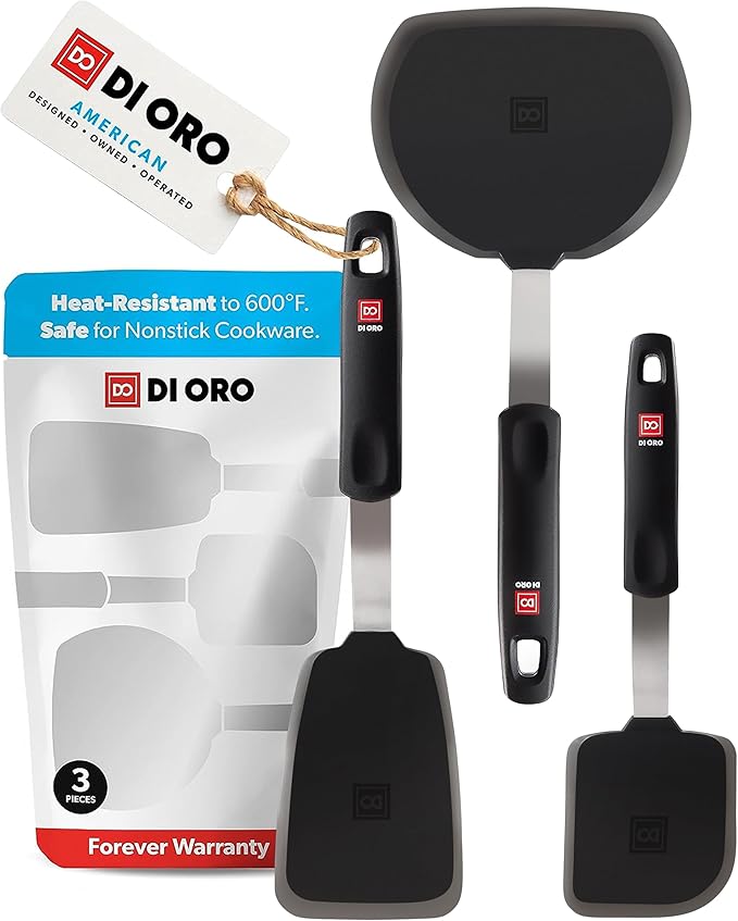 DI ORO Spatulas for Kitchen Use