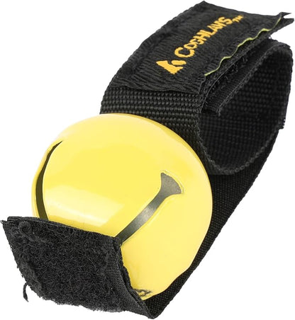 Coghlan's Magnetic Bear Bell with Silencer, Yellow ??Outdoor Safety for Hiking, Camping, and Wildlife Protection ??Noise Alert Deterrent for Bears and Other Wildlife