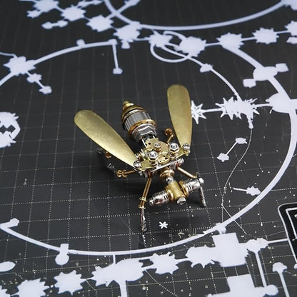 Mechanical Metal DIY 3D Insect Brass Puzzle (Fruit Fly)