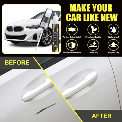 XNA Dark Graphite Metallic/Sophisto Grey(A90) for BMW Touch Up Paint, Car Scratch Remover for Nicks and Chips Repair, 2-In-1 Quick & Easy Fix Car Scratch Repair Kit with Exact Color-Matched