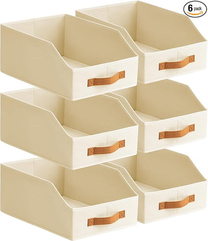Homsorout Fabric Storage Bins for Organizing