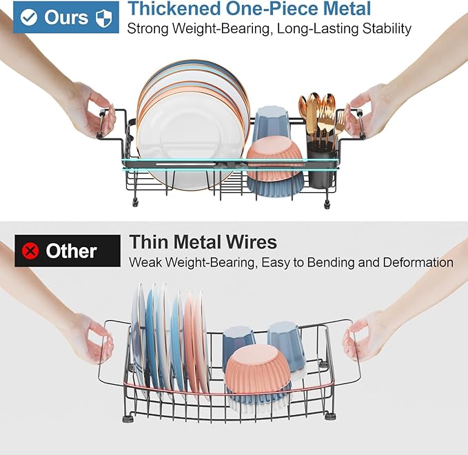 iSPECLE Small Sink Dish Drying Rack