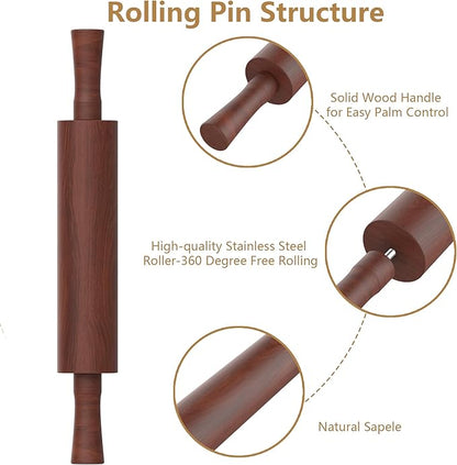 Classic Wooden Rolling Pin