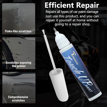 W6H Serenity White Pearl Touch Up Paint for Hyundai Exact Match, Car Paint Scratch Repair kit, 2 in 1 Scratch Remover Pen with Color-Matched Rapid Drying of Paint Coating