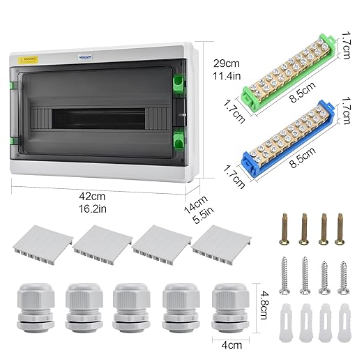 Mollom 18 Way HA Series Power Distribution Box
