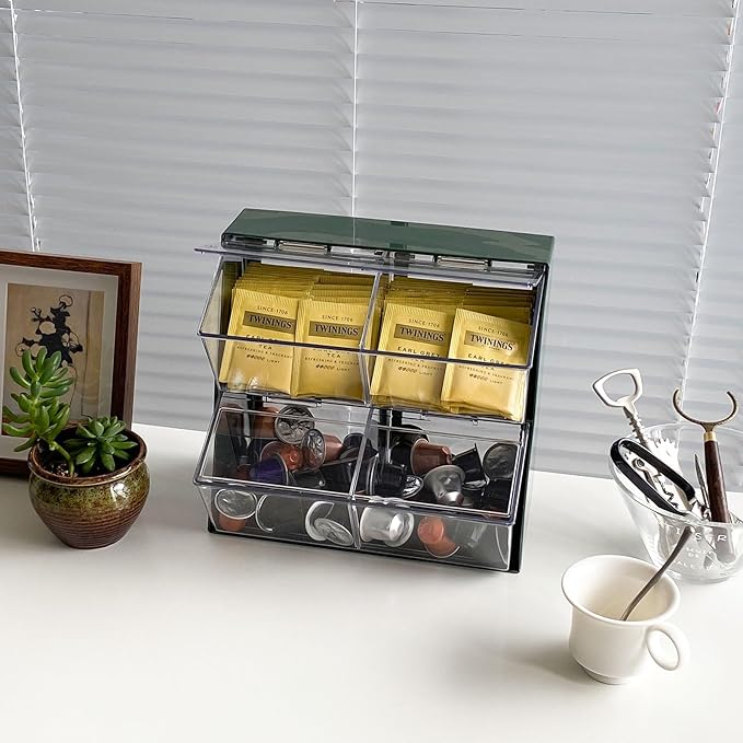 Large Coffee and Tea Organizer