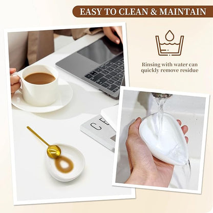 Coffee Spoon Rest, Small Ceramic Coffee Spoon Holder