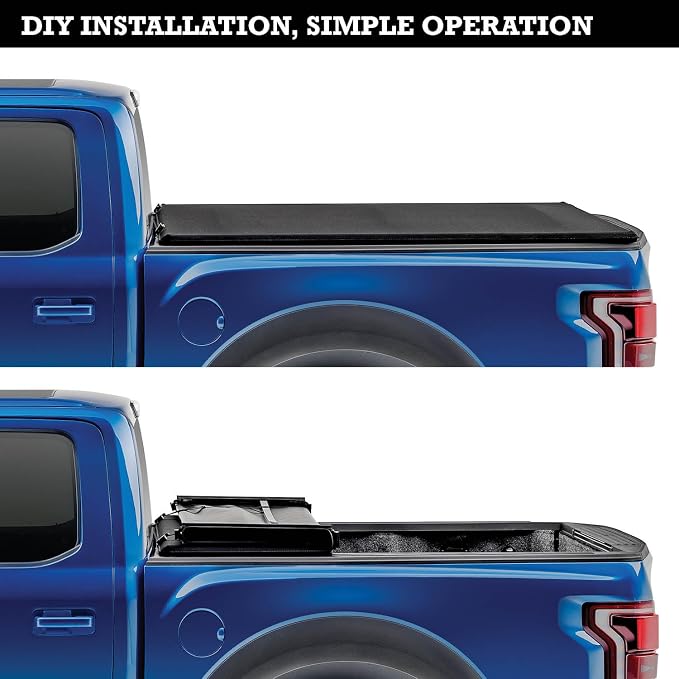 RealTruck Extang Trifecta 2.0 Signature Soft Folding Truck Bed Tonneau Cover | 94425 | Fits 2009-2018, 19'-24' Classic Body 1500 Dodge Ram 1500/2500/3500 5' 7" Bed (67.4")