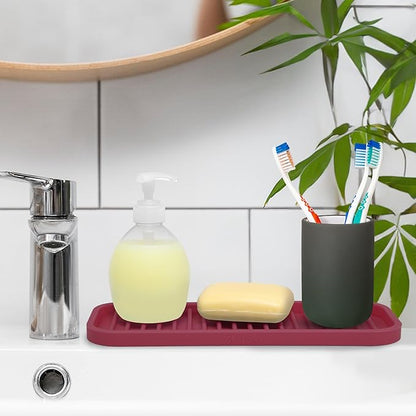 Zulay Kitchen Silicone Sponge Holder