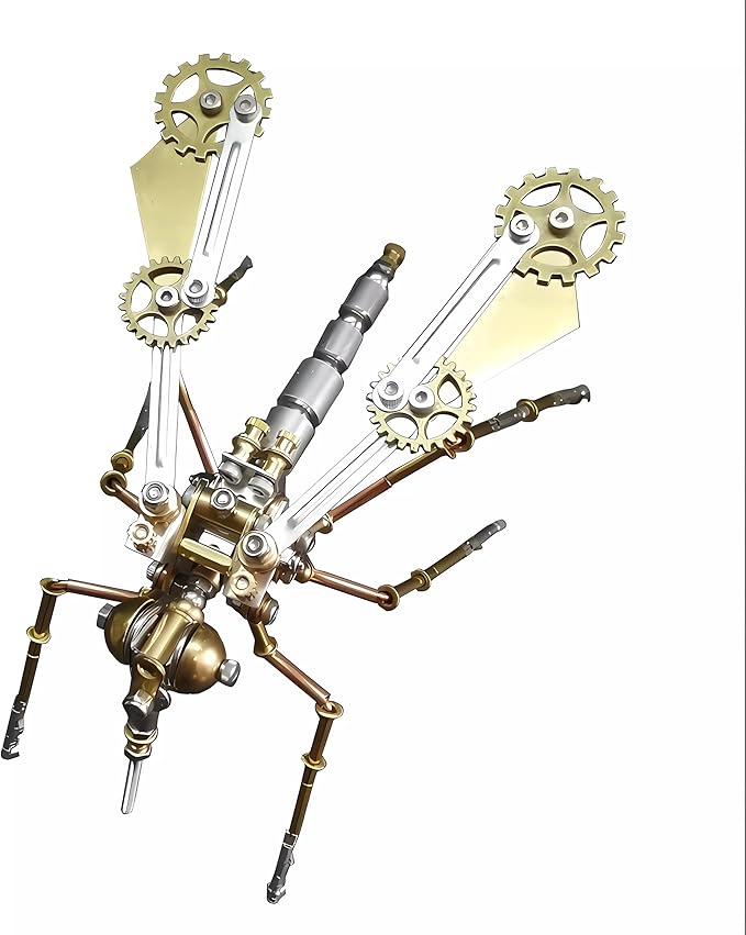 Mechanical Metal DIY 3D Insect Brass Puzzle (Mosquito A)