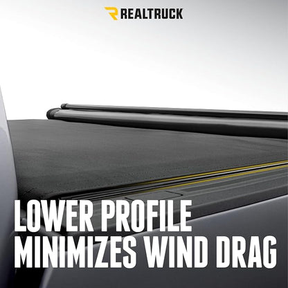 RealTruck TruXedo Pro X15 Soft Roll Up Truck Bed Tonneau Cover | 1472401 | Fits 2019-2024 Chevy/GMC Silverado/Sierra, w/MultiPro/Flex Tailgate (Will not fit Carbon Pro Bed) 5' 10" Bed (69.9")