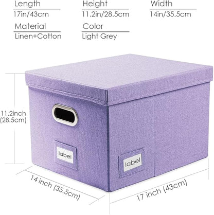 PRANDOM File Organizer Box