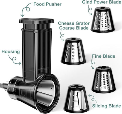 Slicer Shredder Attachment for Kitchenaid Stand Mixer, Salad Machine