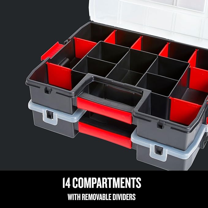 CRAFTSMAN Tool Organizer, Lid Includes Secure Latch