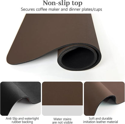 Bloss Coffee Mat, Bar Mat, Hide Stain Absorbent Drying Mat