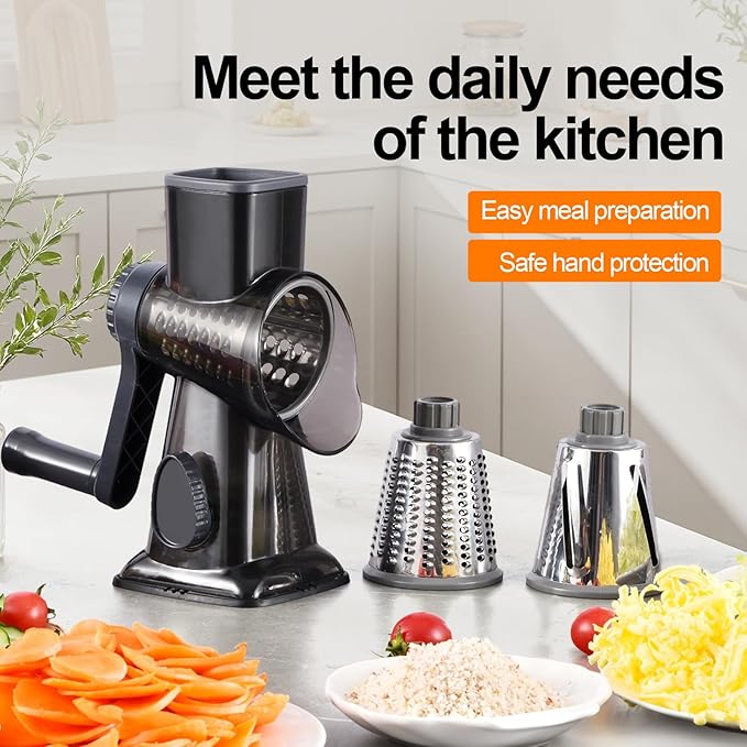 Rotary Cheese Grater Hand Crank