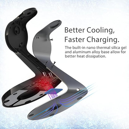 3 in 1 Charging Station for Apple Devices, Mag-Safe Charger Stand Fast Charging