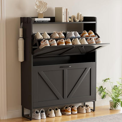 EOYUTLLY Shoe Cabinet for Entryway