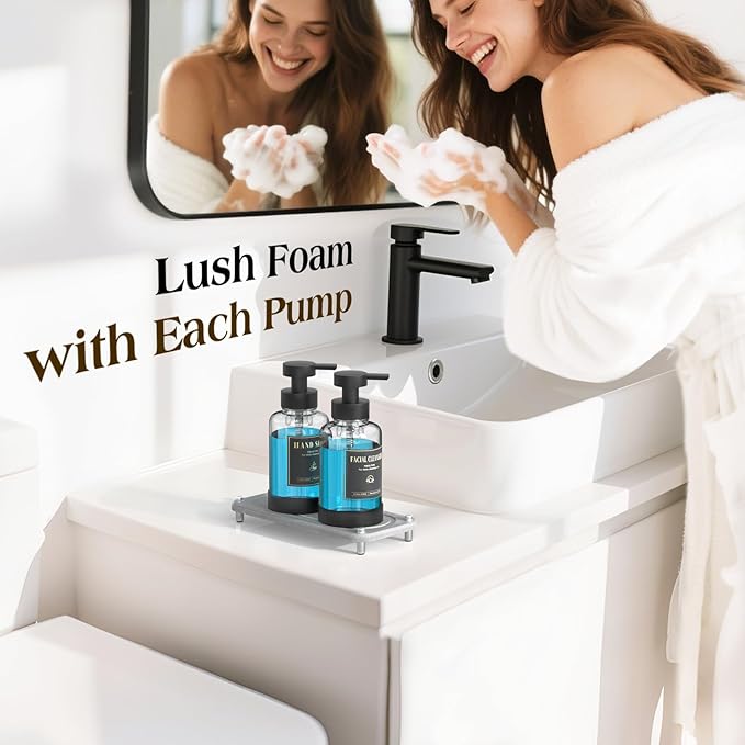 Luxspire Foaming Soap Dispenser, Non-Slip Hand Soap Dispenser